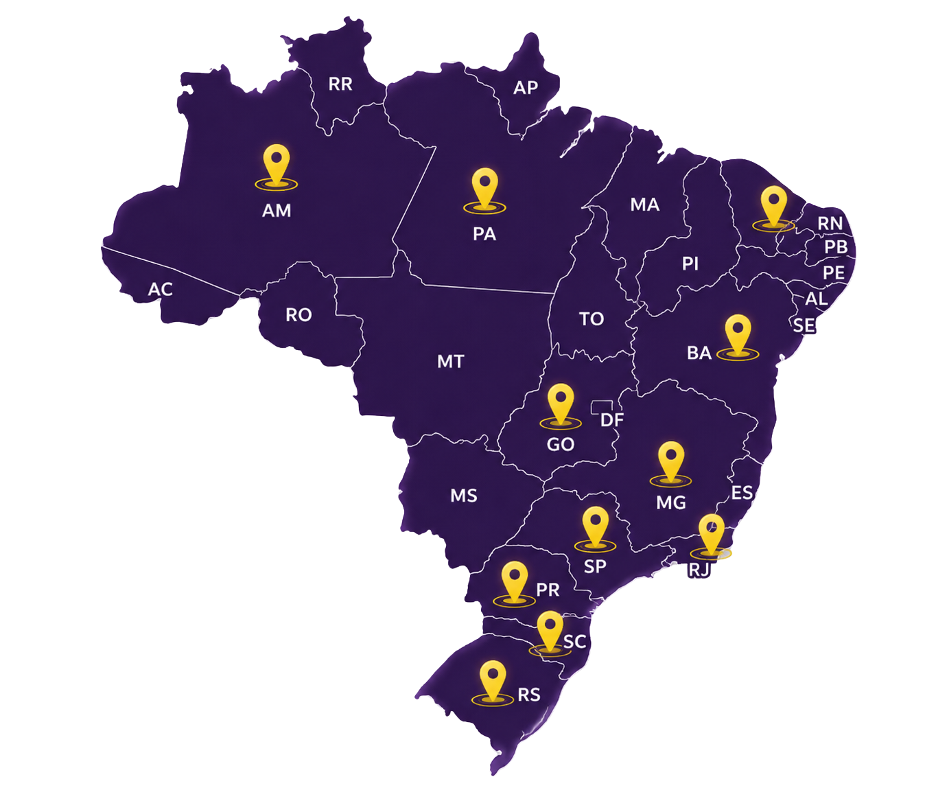 Mapa do Brasil